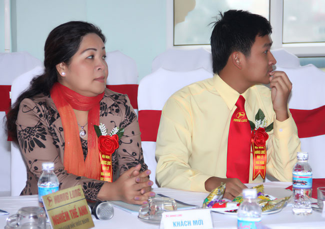 Bà Phó CTHĐTV Nguyễn Bích Hằng và PGĐ Vũ Đức Hoàng